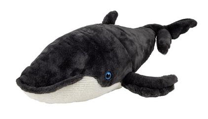 Plush whale 63cm