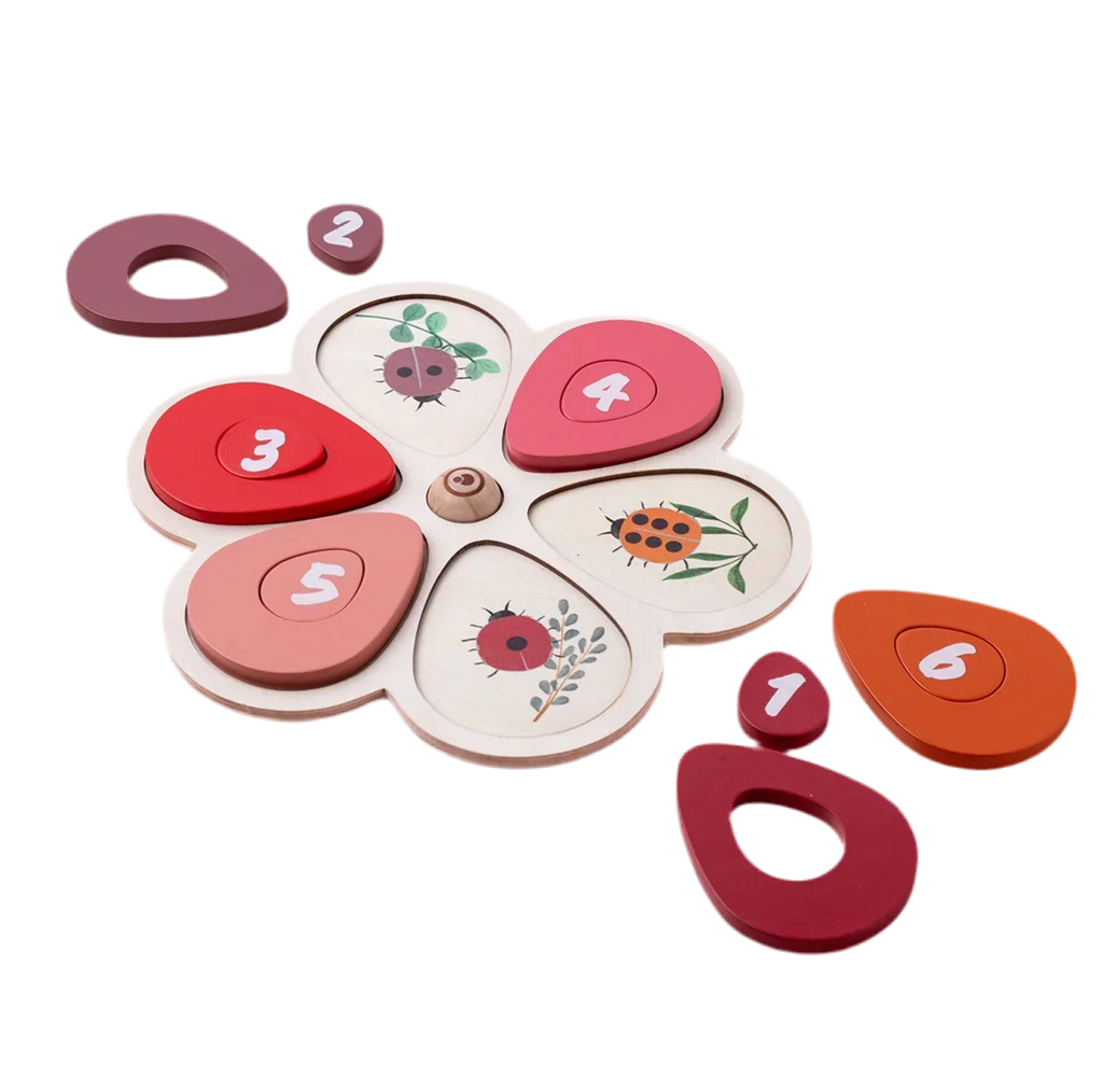 Chunky Puzzle ~Flower Puzzle ~ 2 in 1 puzzle