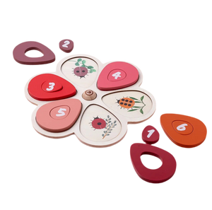 Chunky Puzzle ~Flower Puzzle ~ 2 in 1 puzzle
