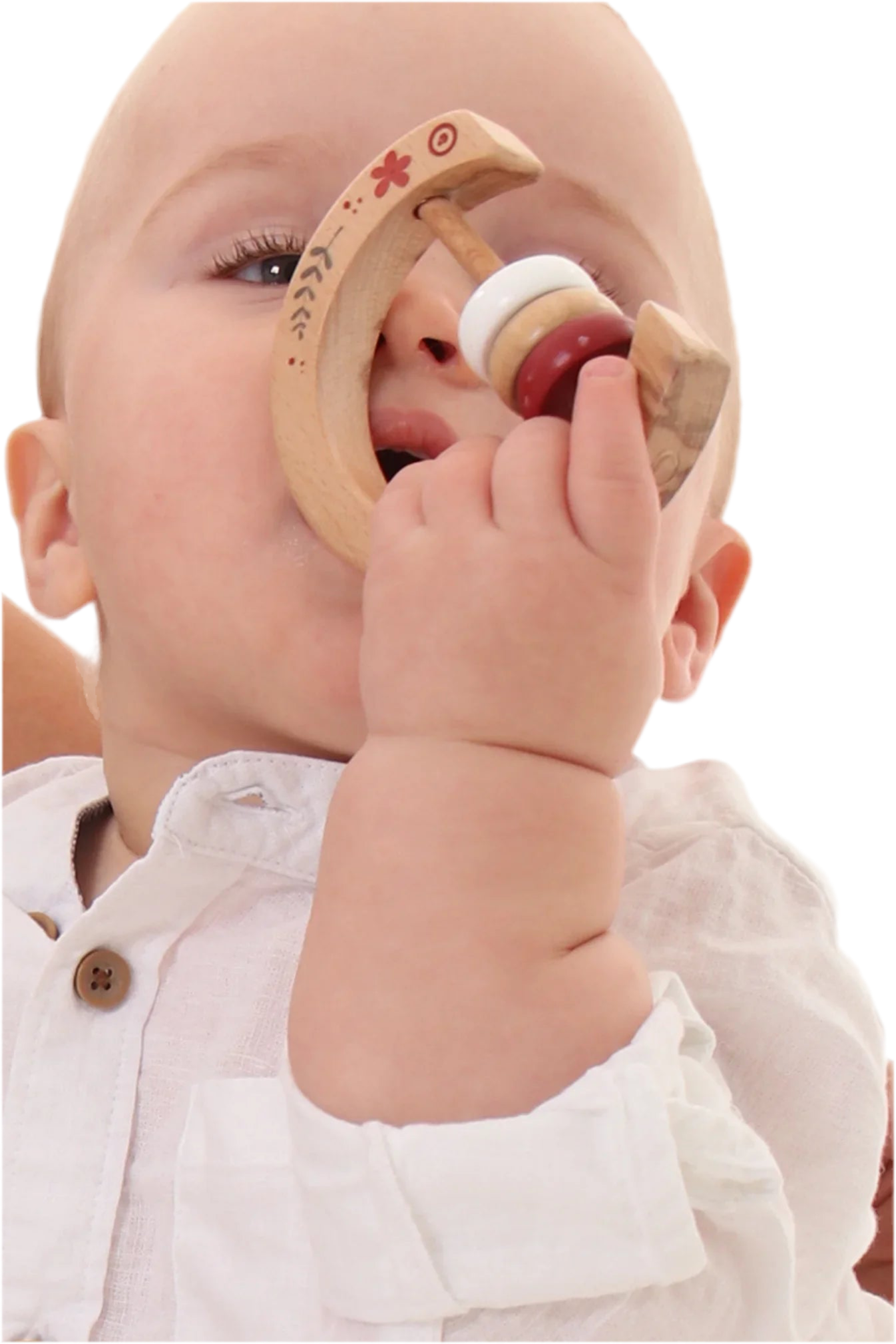 Wooden Rattle - Bebe Pure