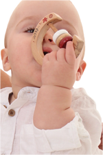 Wooden Rattle - Bebe Pure