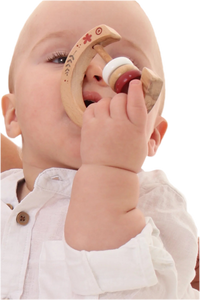 Wooden Rattle - Bebe Pure