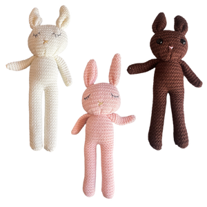 Knitted Cuddle Bunny