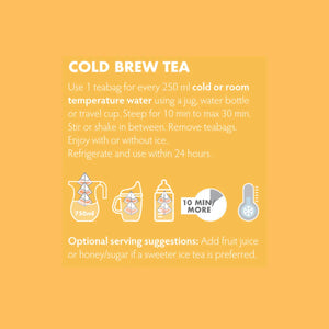 Carmien Tea Peachy Peach Kiddies Cold Brew Tea (20 Teabags)