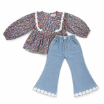 Amelia Top & Bottom Set - Long Sleeve