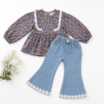 Amelia Top & Bottom Set - Long Sleeve