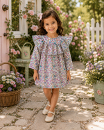 Noa Dress -  Liberty Frill Long Sleeve