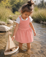 Tunic Dress  Salmon Twill