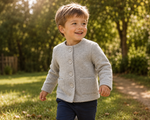 Hunter Over Coat - Grey Melton