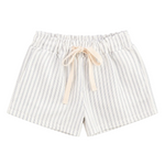 Blue Pinstripe Summer Shorts