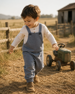 Layer Me Joe Dungaree - Denim