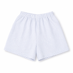 Heirloom Flare Shorts - Silver Yarn Dye Stripe