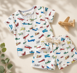 Boys Aeroplane Pyjamas Set