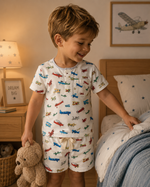 Boys Aeroplane Pyjamas Set