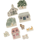 Country Lane Play Set ~ 9 piece set
