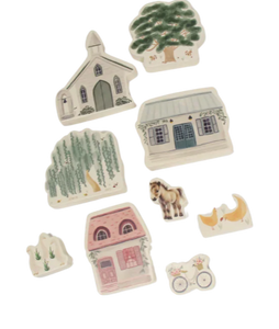 Country Lane Play Set ~ 9 piece set