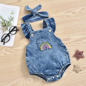 Eleanor Denim Romper