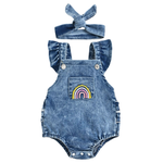 Eleanor Denim Romper