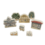 Main Street Play Set ~ 8 piece set
