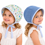 Reversible Sun Bonnet | Blooming Flowers