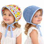 Reversible Sun Bonnet | Rose Garden