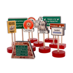 Road Signs ~ On Safari ~ 10 piece set