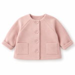Sloan Over Coat - Blush