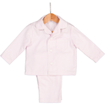 Kids Pyjama Set - Blush Yarn Dyed  Flannel