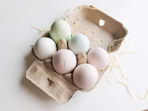 Easter Chalk Eggs