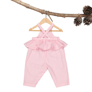 Maizey Romper - Pink Gingham