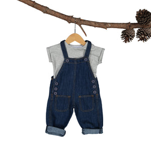 Dungaree - Rupert Linen-Denim