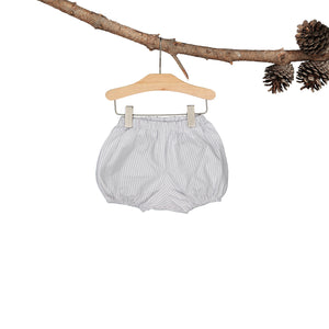 Heirloom Shorts - Silver Yarn Dye Stripe