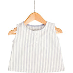 Blue Pinstripe Charlie Vest