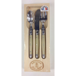 Laguiole Children's Cutlery Set - Natural